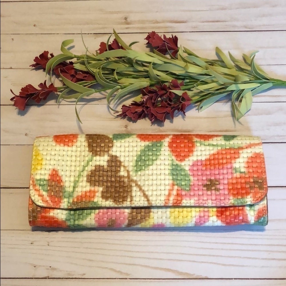 Maurizio Taiuti floral clutch